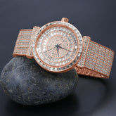Foxy CZ Iced Out Watch