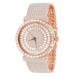 Foxy CZ Iced Out Watch