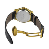 Conspicious Bling Leather Watch