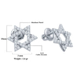 Astral Silver Earrings