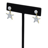 Dazzling Silver Earrings