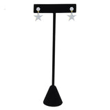 Dazzling Silver Earrings