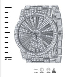 Luxe Crystal Watch Set