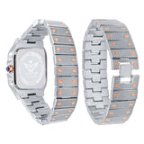 Prodigious Stainless Steel Crystal Watch Set