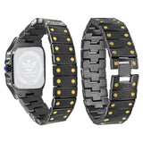Prodigious Brass Watch & Bracelet Set