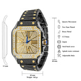 Prodigious Brass Watch & Bracelet Set