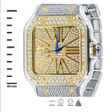 Prodigious Stainless Steel Crystal Watch Set