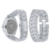 Oyster Crystal Stones Watch Set