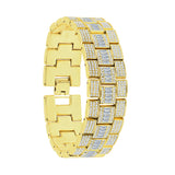 Oyster Crystal Stones Watch Set