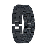Oyster Crystal Stones Watch Set