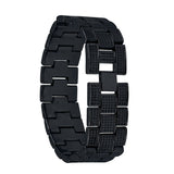 Oyster Crystal Stones Watch Set