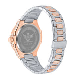 Lord Steel Crystal Watch