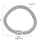 Paradisiacal 8MM Steel Bracelet