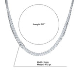 Buxom Sterling Silver 5mm Chain