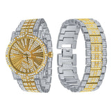 Luxe Roman Indexed Watch & Bracelet Set