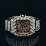 Nebula Rose Gold Moissanite Watch