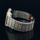 Nebula Rose Gold Moissanite Watch