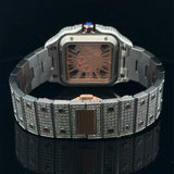 Nebula Rose Gold Moissanite Watch