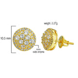 Ineffable Screw Back Earrings