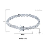 Icecube 6MM Square Tennis Bracelet