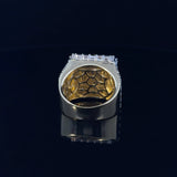 Luster CZ Yellow Gold Ring