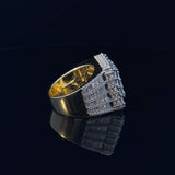 Luster CZ Yellow Gold Ring