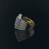 Luster CZ Yellow Gold Ring