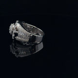 Glacial CZ Ring