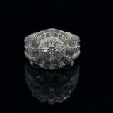 Glacial CZ Ring