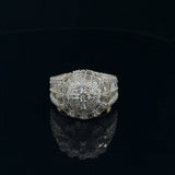 Dazzle Cz Yellow Gold Ring