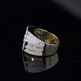 Twinkle CZ Yellow Gold Ring