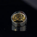 Twinkle CZ Yellow Gold Ring