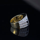 Twinkle CZ Yellow Gold Ring