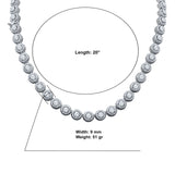 Fluorescent Tennis Chain