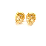 Fathom Gold Moissanite Earrings