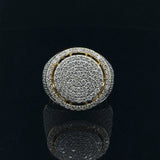 Veloce Moissanite Yellow Gold Ring