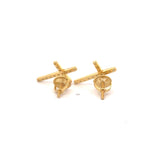 Prismatic Moissanite Earrings