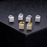 Forctis Sterling Silver CZ Earrings