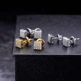 Forctis Sterling Silver CZ Earrings