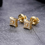 Preciosa Sterling Silver CZ Earrings