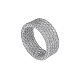 Diamond 4-Sided Eternity Band