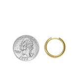 Plain Hoop Earrings