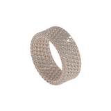 Diamond 4-Sided Eternity Band