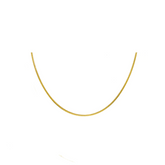 14K Solid Gold 1.5mm Franco Chain