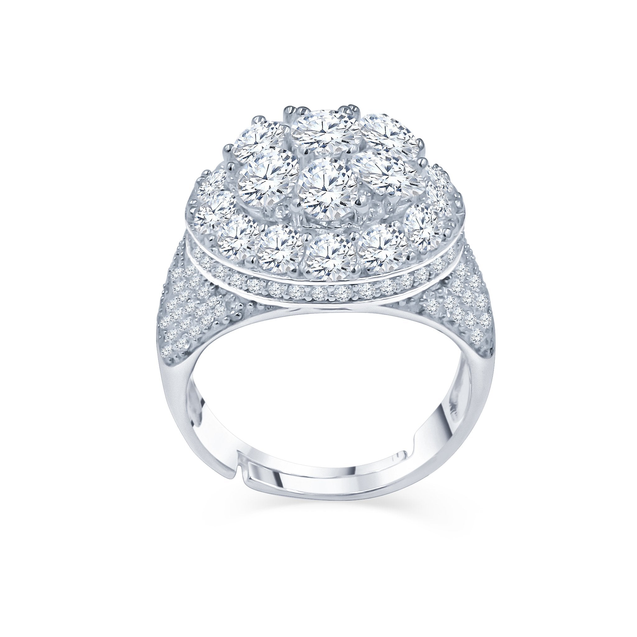 Beatific Silver Ring – Miyo Jewelers