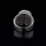 Sheen CZ Rhodium Ring