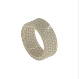 Diamond 4-Sided Eternity Band