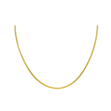 10K Solid Gold 2.5mm Franco Chain