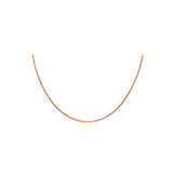 14K Solid Gold 1.5mm Franco Chain